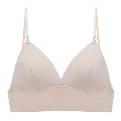 Newest Sexy Low Back Women Bra - Lace Mesh, Soft Seamless, Backless Bralette