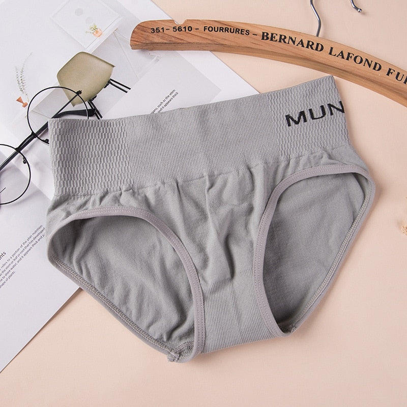 BZEL Sexy Women's Cotton Panties - Seamless Sport Briefs, Mid Rise, Comfortable & Breathable Lingerie Tanga