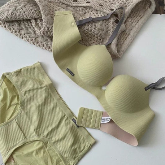 2025 New Fashion British Style Seamless Bra And Panty