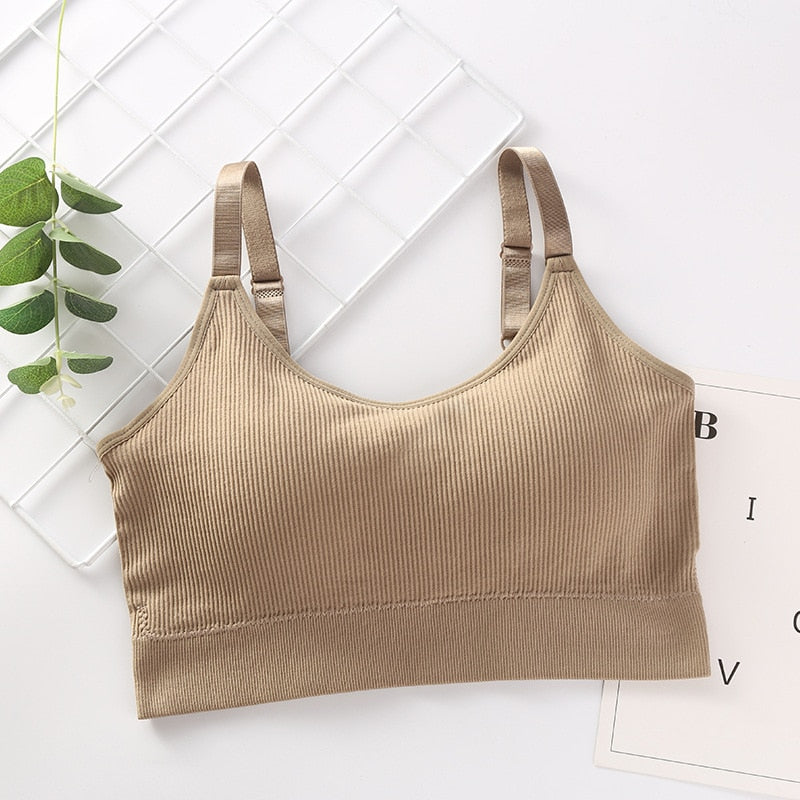 Seamless Bralette for Women - Chest Wrap Tube Top Tank Tops
