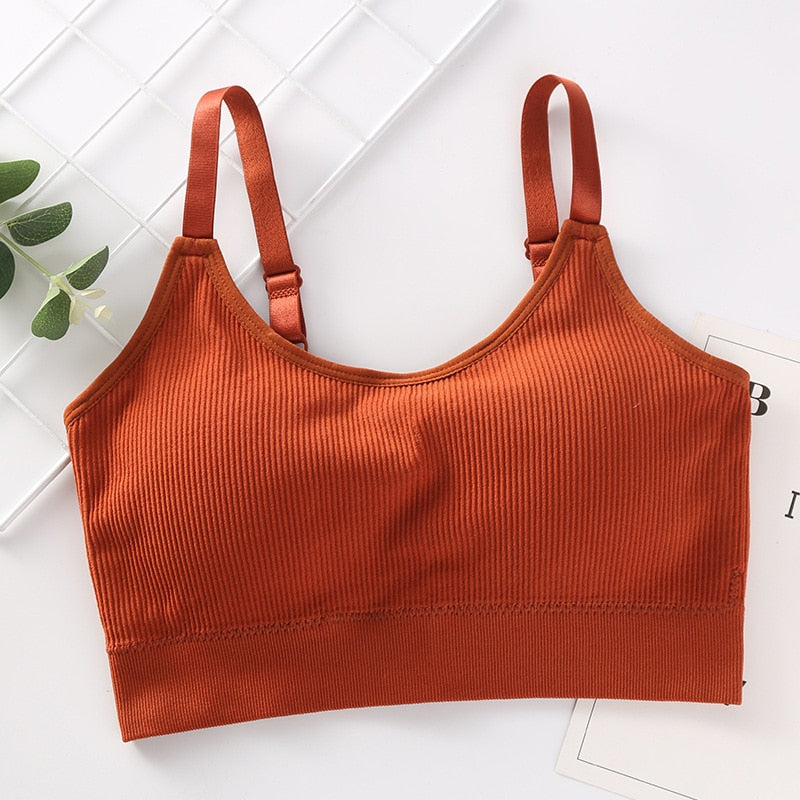 Seamless Bralette for Women - Chest Wrap Tube Top Tank Tops
