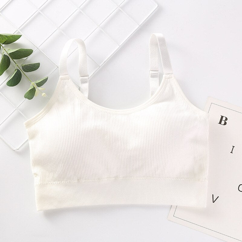 Seamless Bralette for Women - Chest Wrap Tube Top Tank Tops
