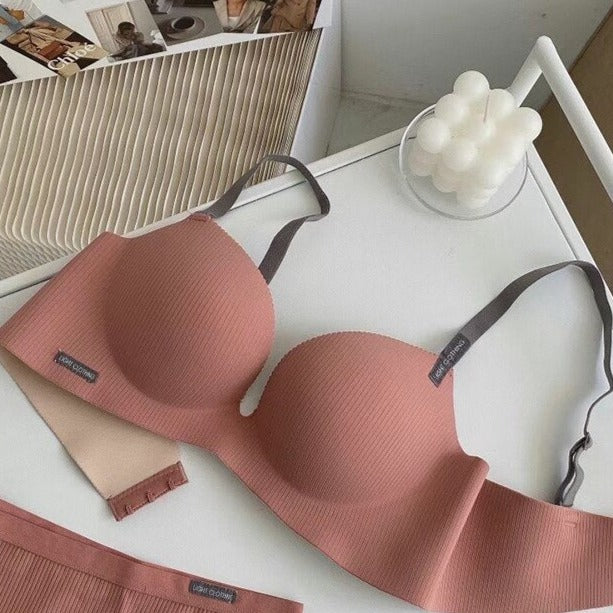 2025 New Fashion British Style Seamless Bra And Panty