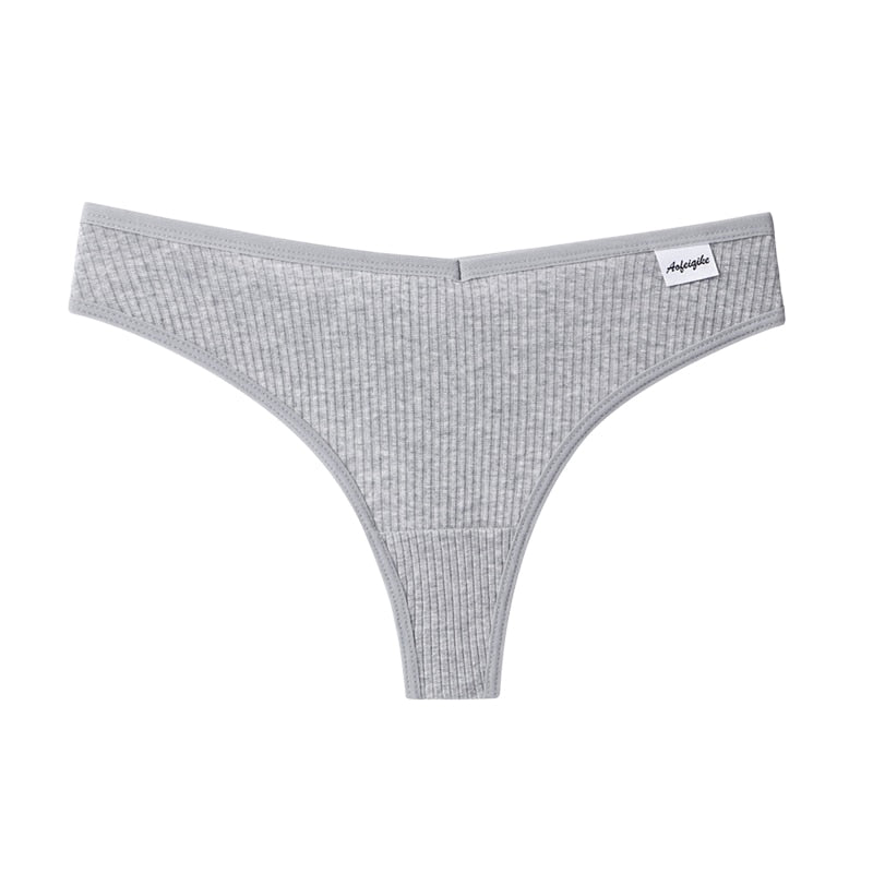 Women's Cotton G - String Panties: Comfortable Casual T - back Underwear
