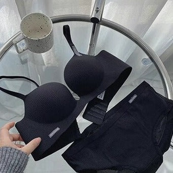 2025 New Fashion British Style Seamless Bra And Panty
