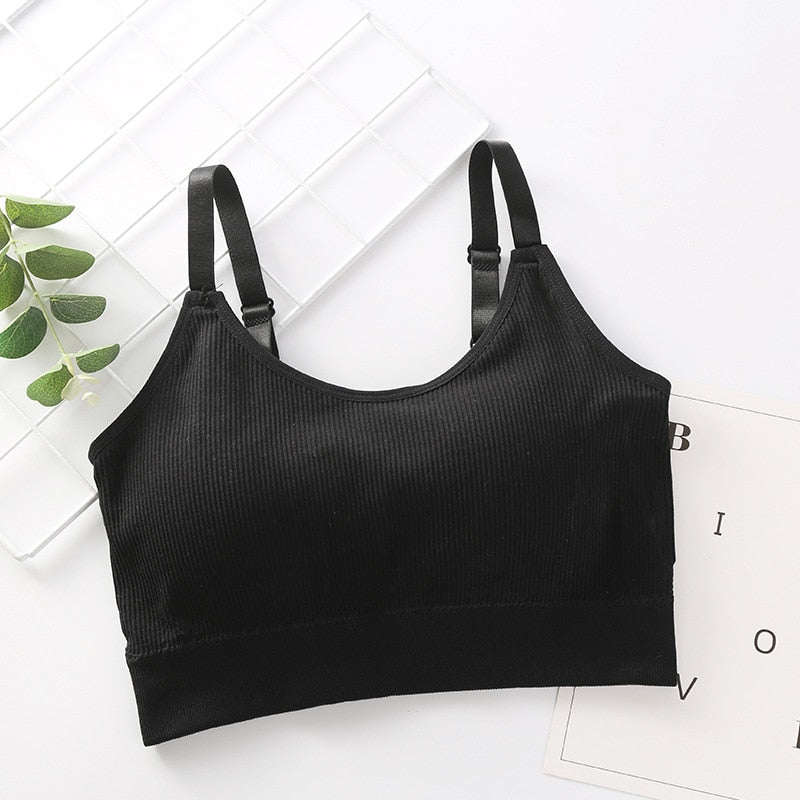 Seamless Bralette for Women - Chest Wrap Tube Top Tank Tops