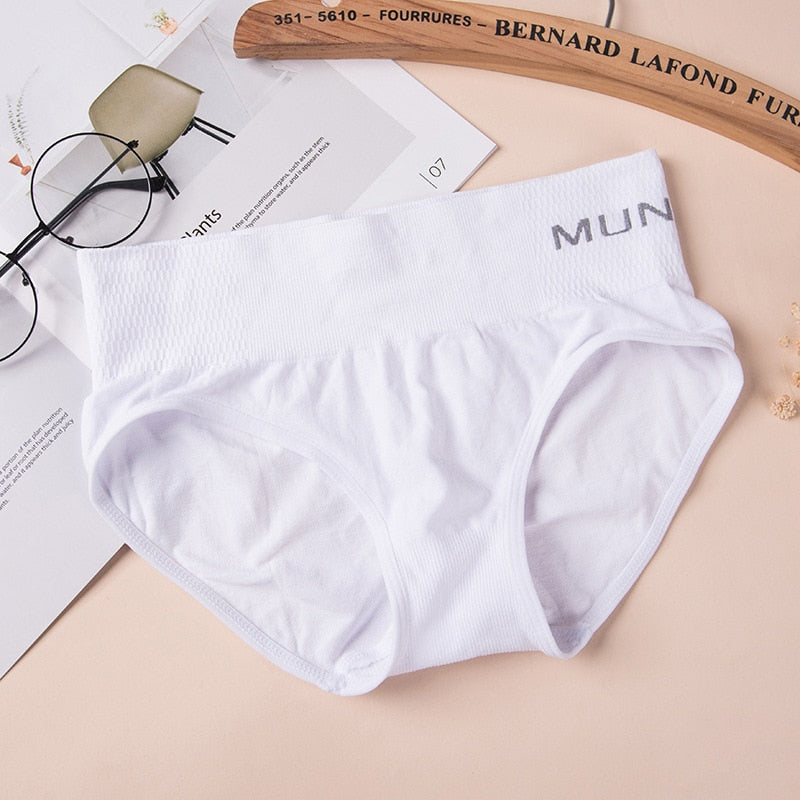 BZEL Sexy Women's Cotton Panties - Seamless Sport Briefs, Mid Rise, Comfortable & Breathable Lingerie Tanga