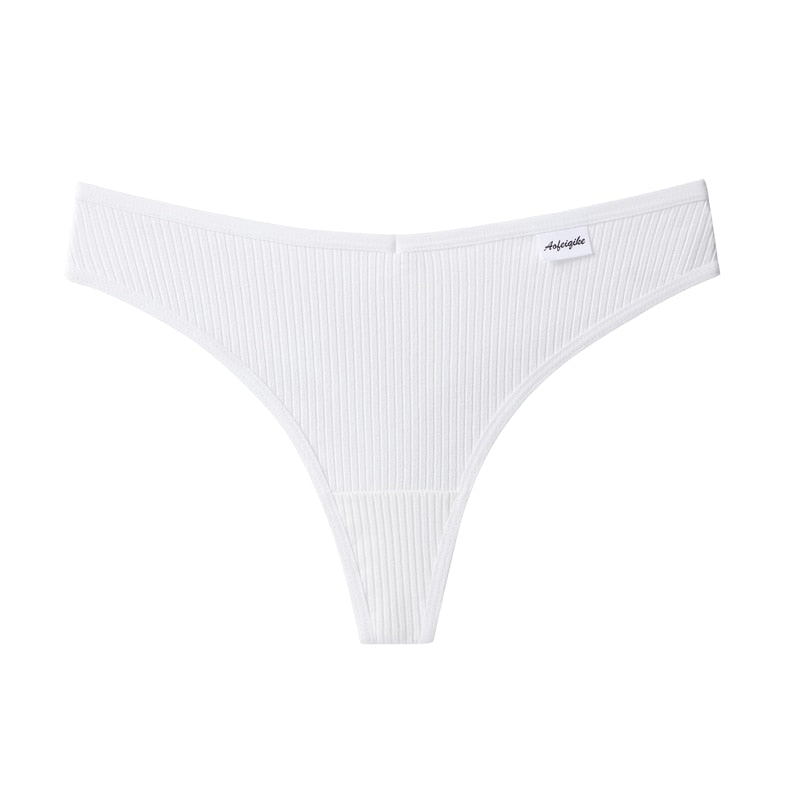 Women's Cotton G - String Panties: Comfortable Casual T - back Underwear