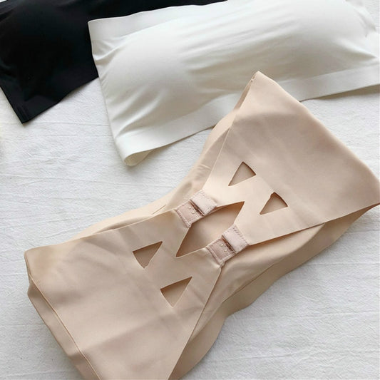 New One Piece Seamless Tube Tops for Women - Invisible Bra