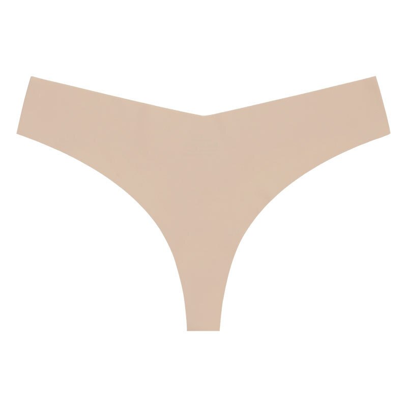 Felinus Women Sexy Panties Ice Silk Low Waist G-Sting Thong Temptation Seamless Breathable Underwear Female Soft Intimates
