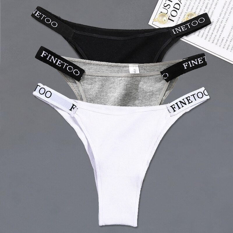 Women's Letter Belt Underpants - Unique & Stylish Underwear
