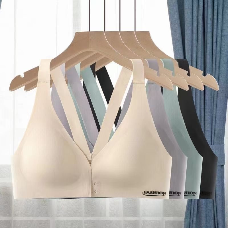 Plus Size Bra Front Buckle Adjustable Underwear