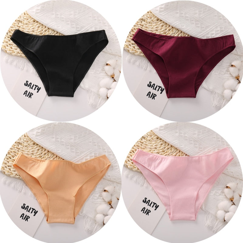 Embrace Comfort in 4PCS Cotton Briefs Set