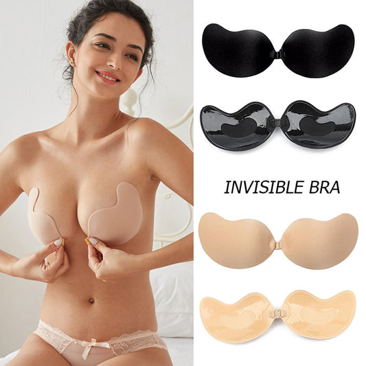 2025 Mango Silicone Chest Stickers Lift Up Nude Bra Self Adhesive Bra Nude Invisible Cover Bra Pad Sexy Strapless Breast Petals