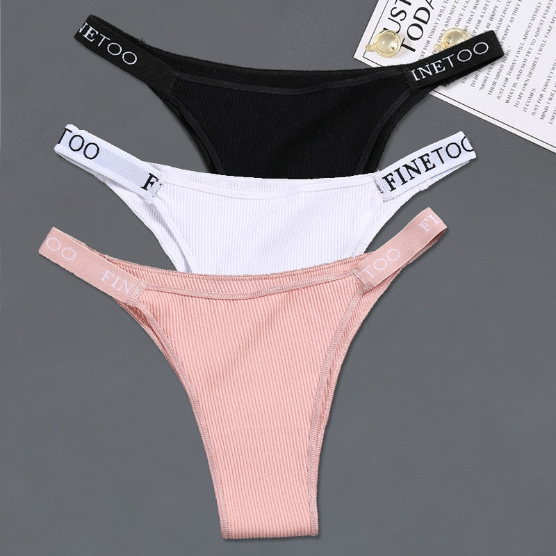 Women's Letter Belt Underpants - Unique & Stylish Underwear