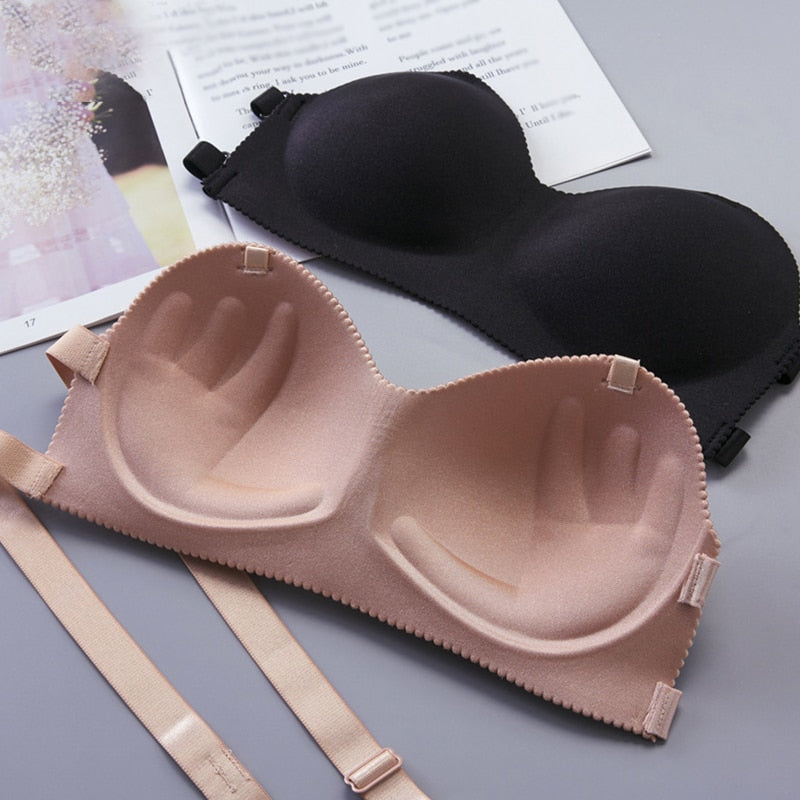 Einteilige Tube-Tops für Damen: Unsichtbare BHs, trägerlose Unterwäsche, weich, bequem, atmungsaktiv und sexy