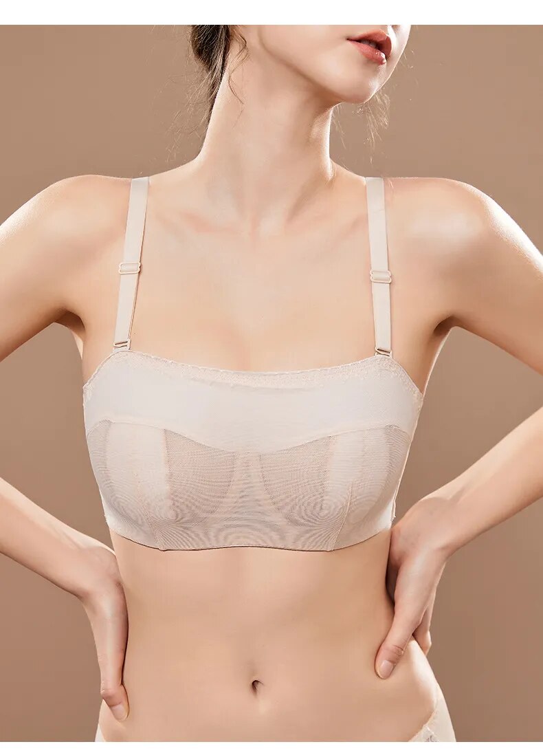 Women's Strapless Bras: Transparent, Full Coverage, Multi-way, Underwire, Lace, Invisible, Balconette, Bralette in Sizes 36 - 42, B - F