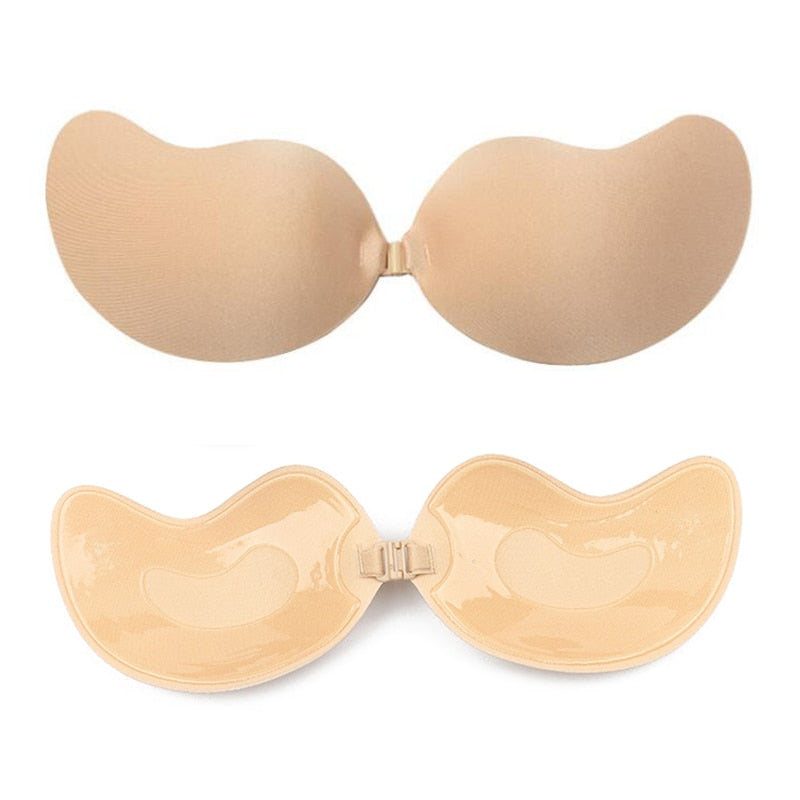 2025 Mango Silicone Chest Stickers Lift Up Nude Bra Self Adhesive Bra Nude Invisible Cover Bra Pad Sexy Strapless Breast Petals