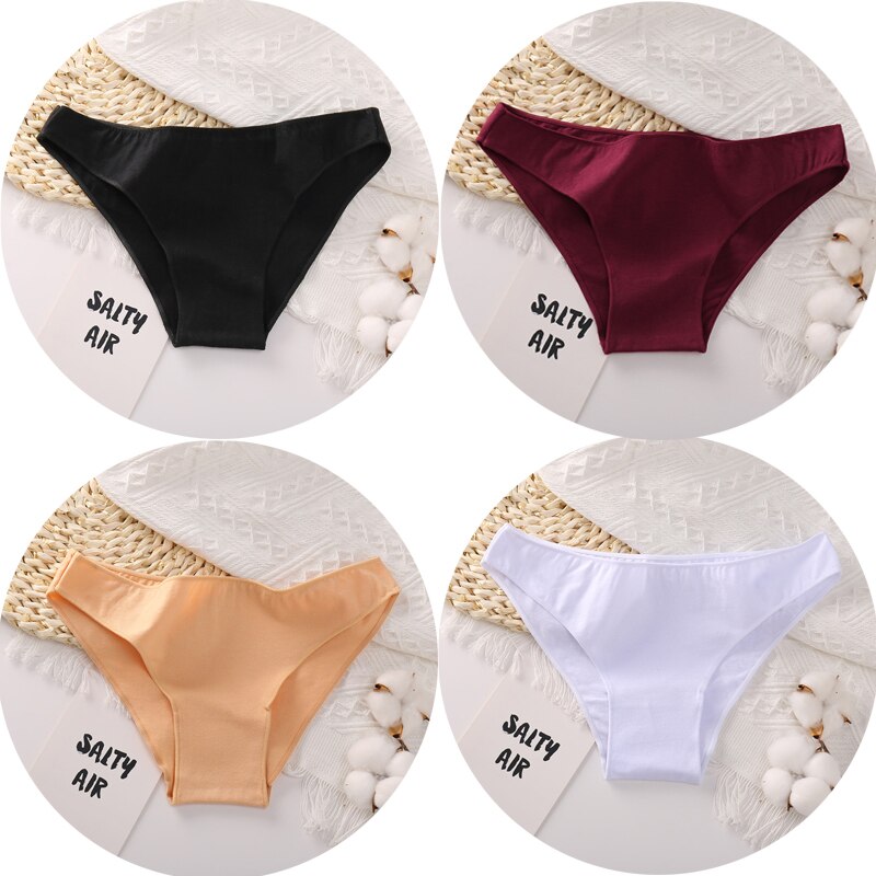 Embrace Comfort in 4PCS Cotton Briefs Set