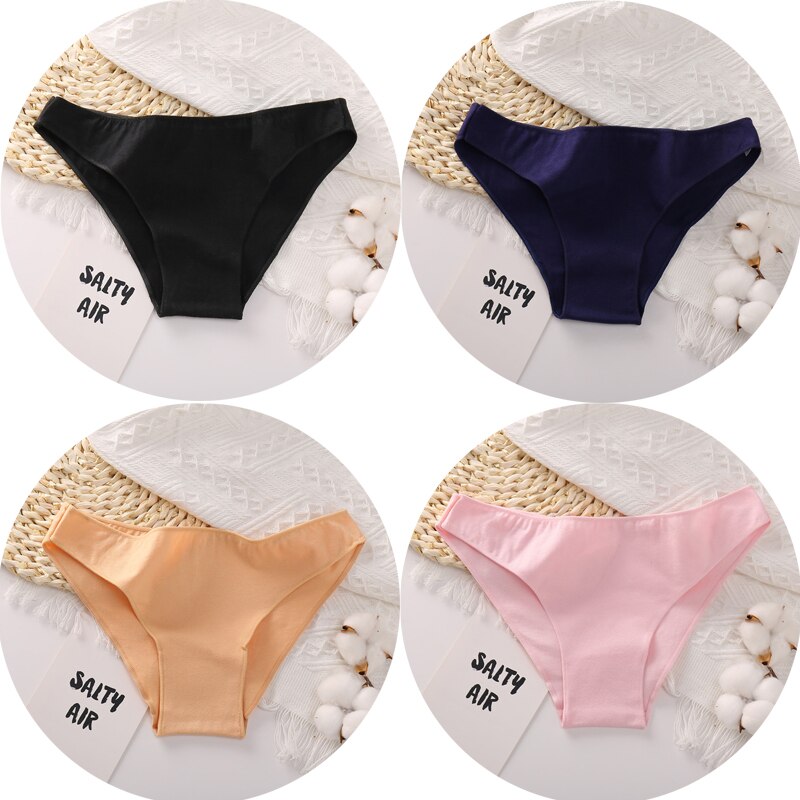 Embrace Comfort in 4PCS Cotton Briefs Set
