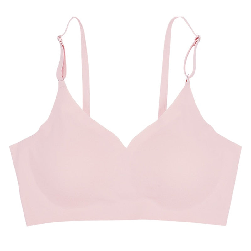 CINOON Women's Seamless Push Up Bras - Removable Padded, Wireless & Comfortable for Sleep & Intimate Wear