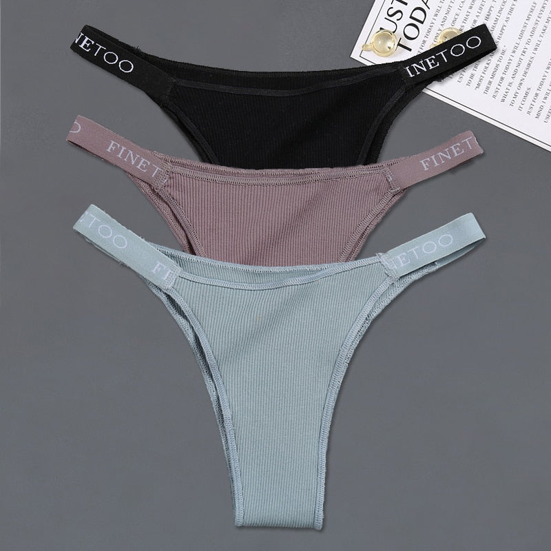 Women's Letter Belt Underpants - Unique & Stylish Underwear