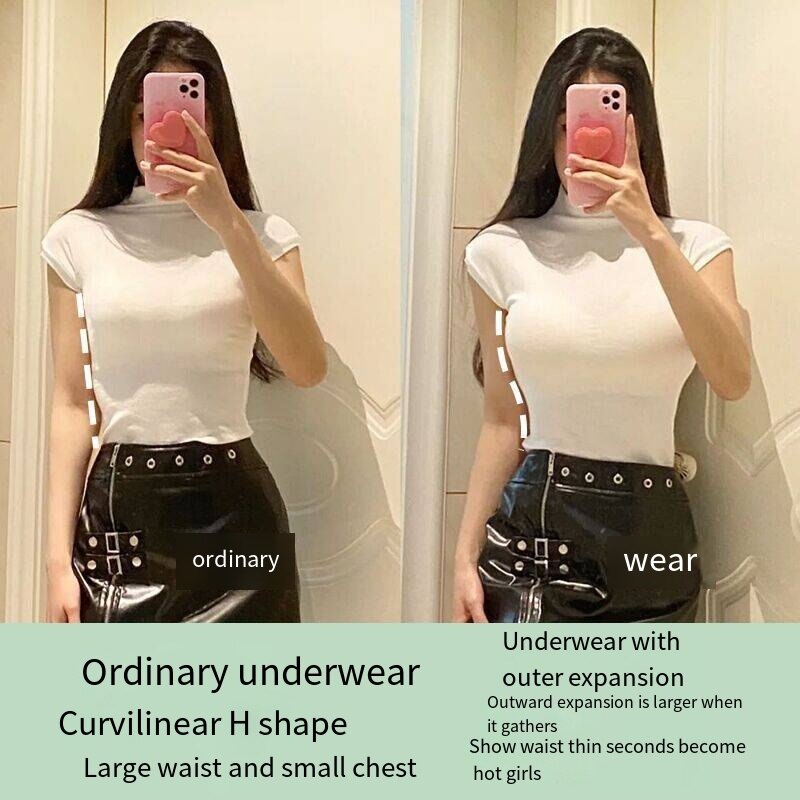 Women's Seamless Underwear - Plain Muscle, Chest Expansion, Naked Feeling, Thickened, Small Chest Gathering Bra