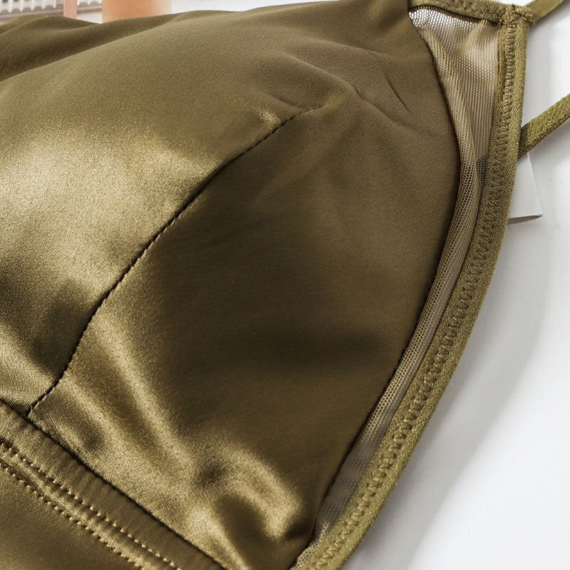 French Seamless Mulberry Silk Bras by Irene's Secret - Ultimate Comfort