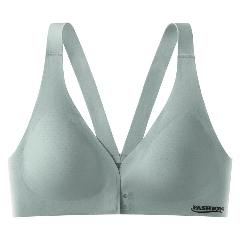 Plus Size Bra Front Buckle Adjustable Underwear