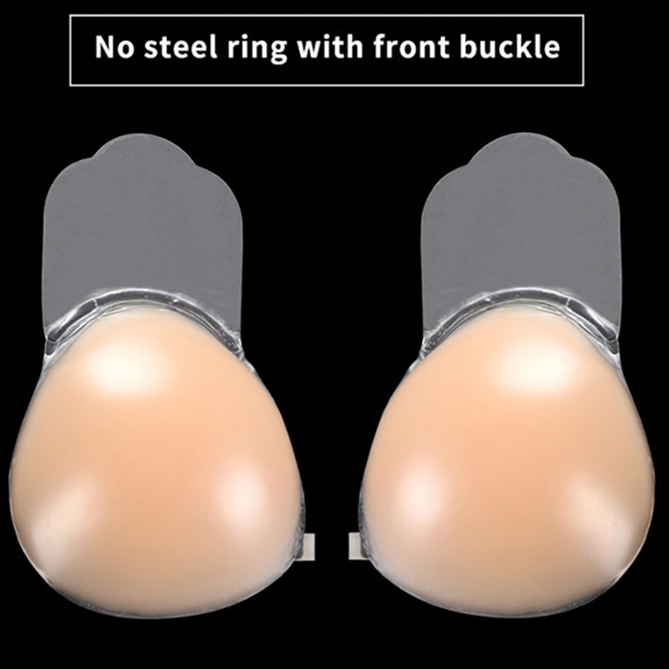 Parche de silicona push up para busto de mujer - Lencería invisible sin cordones con encaje de peluche
